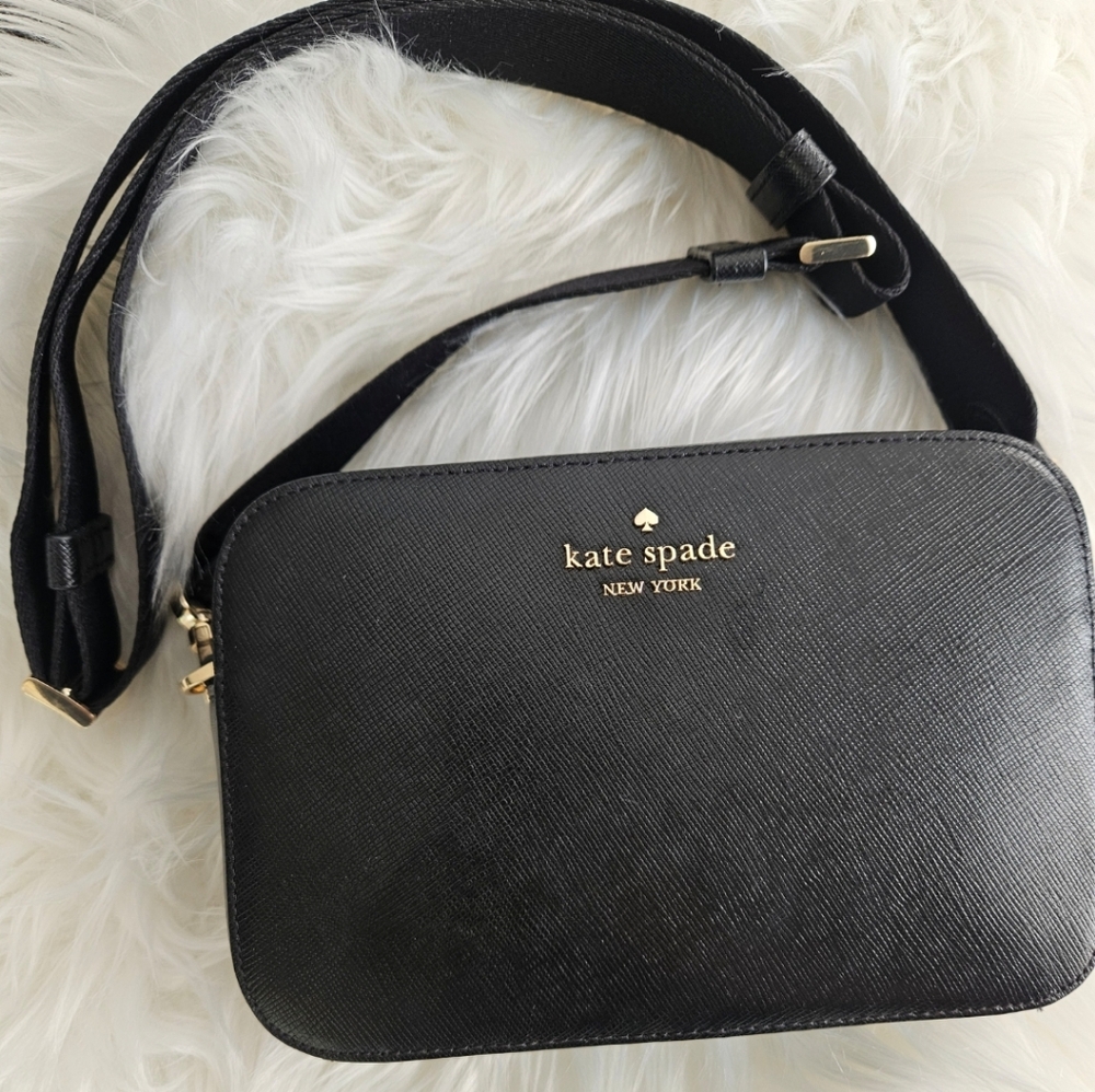 Kate Spade black crossbody purse